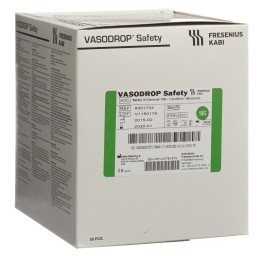VASODROP Safety IV Cannula 18G 45mm/S 50 pce