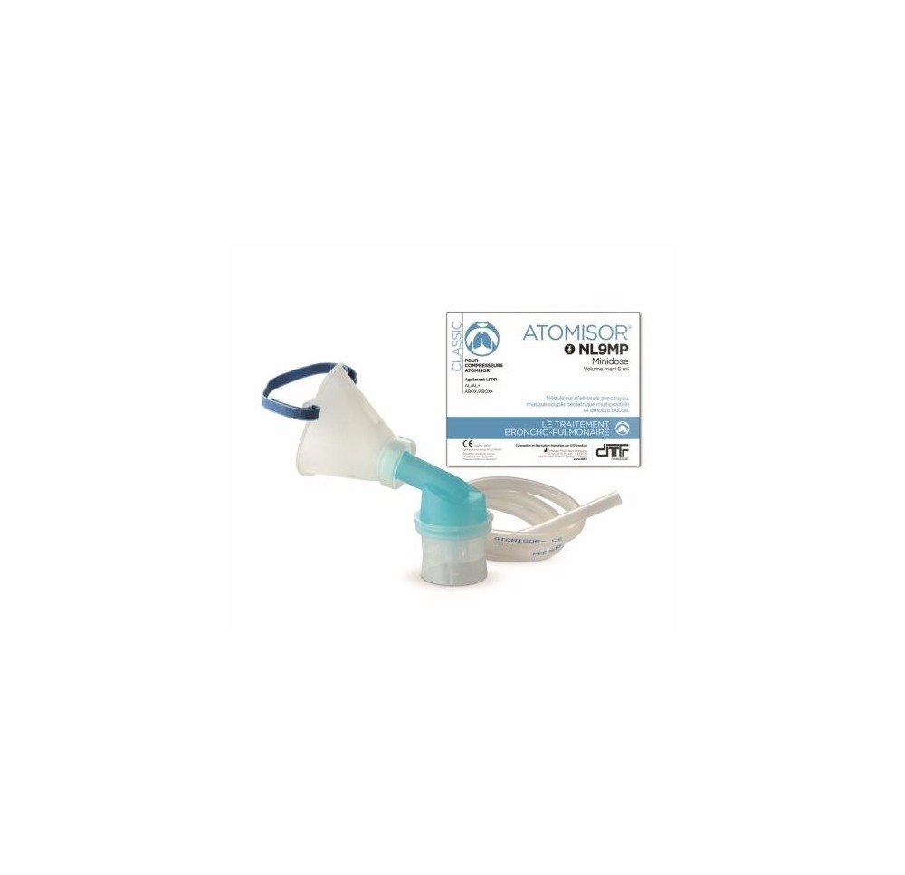 DTF Nébuliseur 1-6ml masque embout buccal enfa