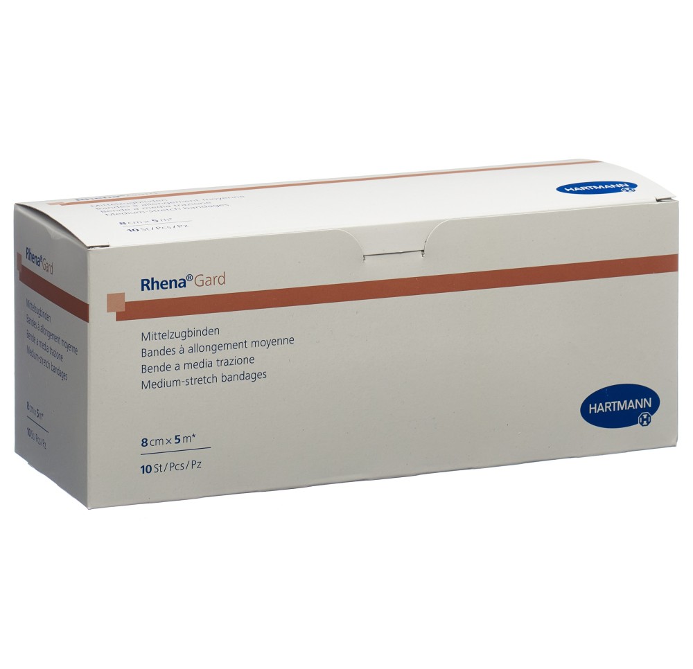 RHENA GARD bande élastique 5mx8cm 10 pce