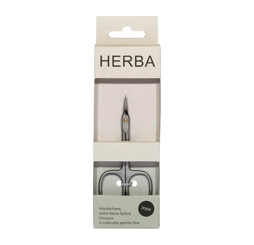 HERBA TOP INOX ciseaux cuticules pointe fin 5502