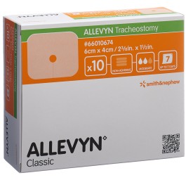 ALLEVYN TRACHEOSTOMY pansem vulnér 4x6cm 10 pce