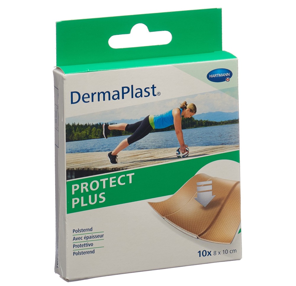 DERMAPLAST ProtectPlus 8cmx10cm 10 pce