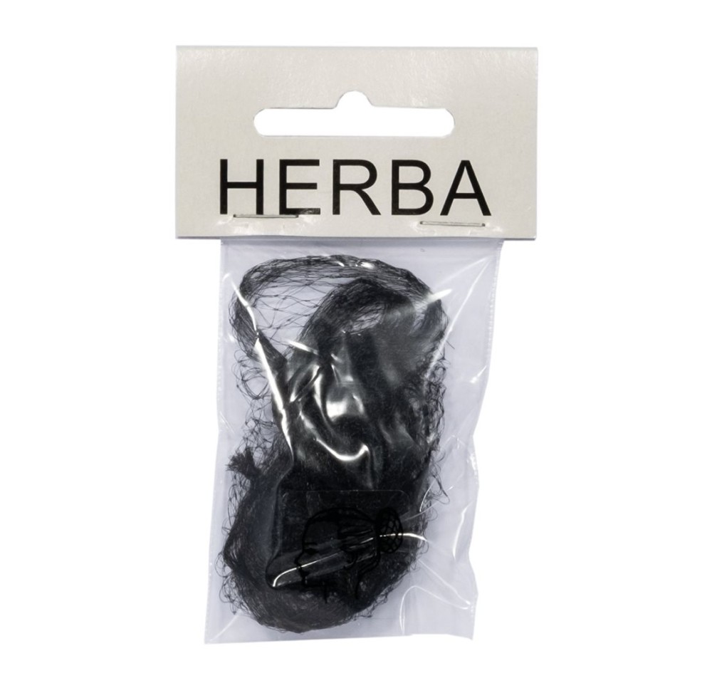 HERBA filets chignon foncé 3 pce