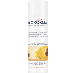 BIOKOSMA Crème corporelle Abricot Miel BIO 200 ml