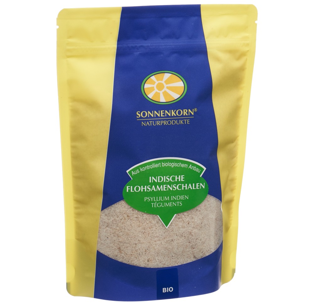 SONNENKORN psyllium indien téguments bio 99% 220 g SONNENKORN psyllium indien téguments bio 99% 220 g