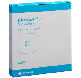 BIATAIN Ag Non-Adhesive 10x10cm 5 pce