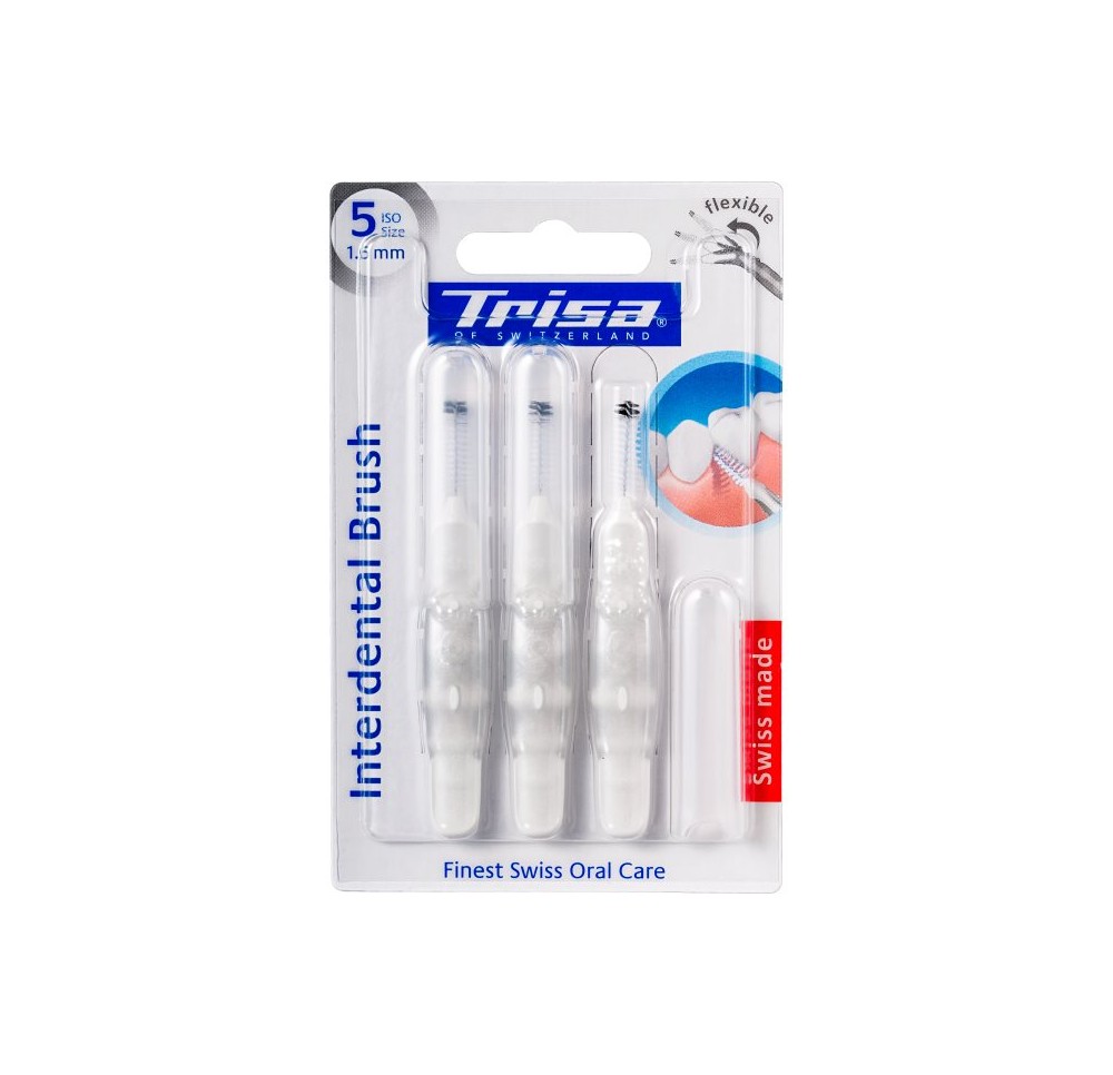 TRISA Interdental Brush ISO 5 1.6mm 3 pce TRISA Interdental Brush ISO 5 1.6mm 3 pce
