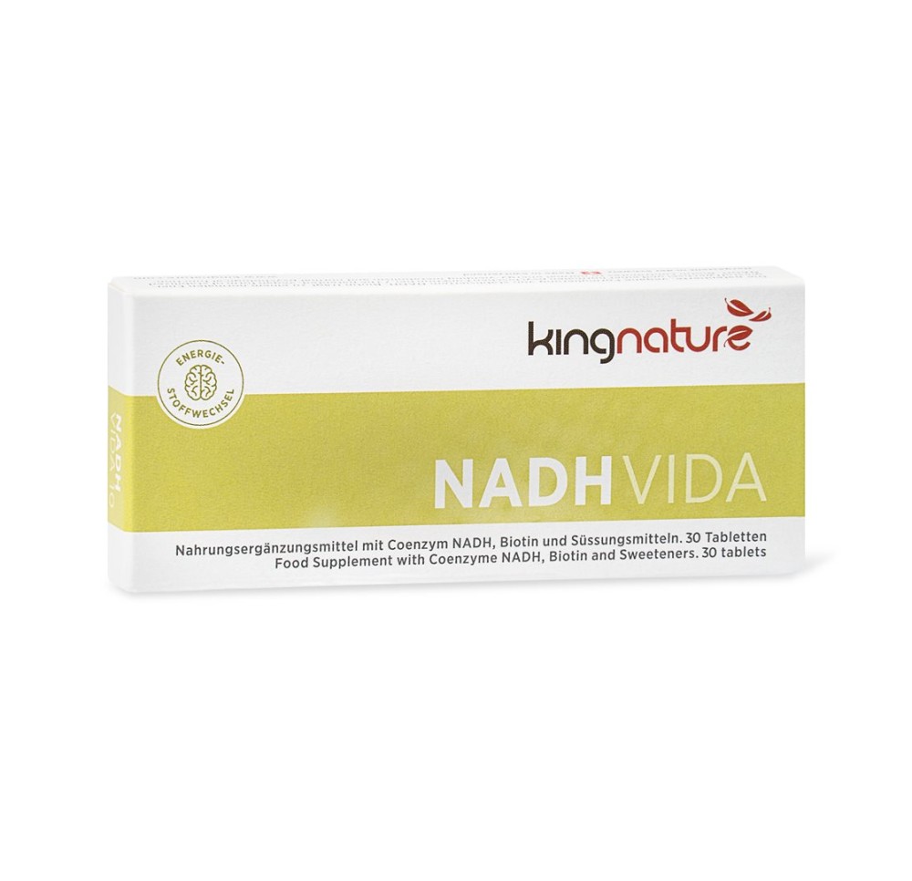 KINGNATURE NADH Vida cpr 20 mg 30 pce KINGNATURE NADH Vida cpr 20 mg 30 pce