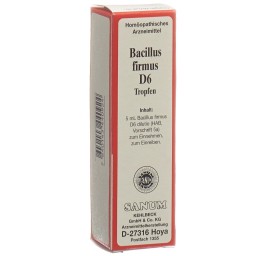 SANUM bacillus firmus gouttes 6 D 5 ml