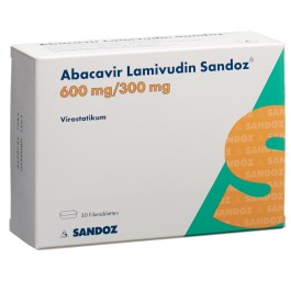 ABACAVIR LAMIVUDINE Sandoz 600/300mg 30 pce