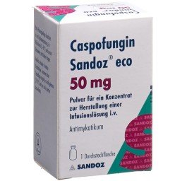 CASPOFUNGINE Sandoz eco subst sèche 50 mg vial