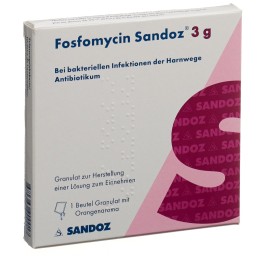 FOSFOMYCINE Sandoz gran 3 g sach