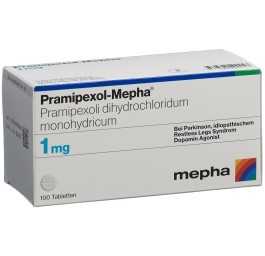PRAMIPEXOL Mepha cpr 1 mg 100 pce