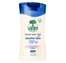 L'ARBRE VERT Crème douche éco Sensi d/f 250 ml
