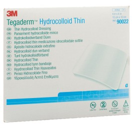 3M TEGADERM hydrocolloid thin 10x10cm carré 5 pce