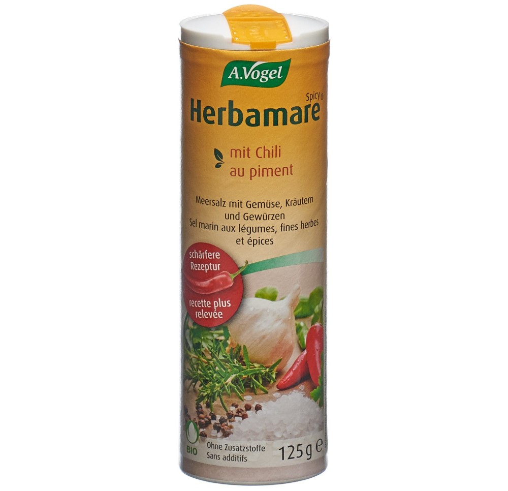VOGEL Herbamare Spicy sel aux herbe saupoudr 125 g