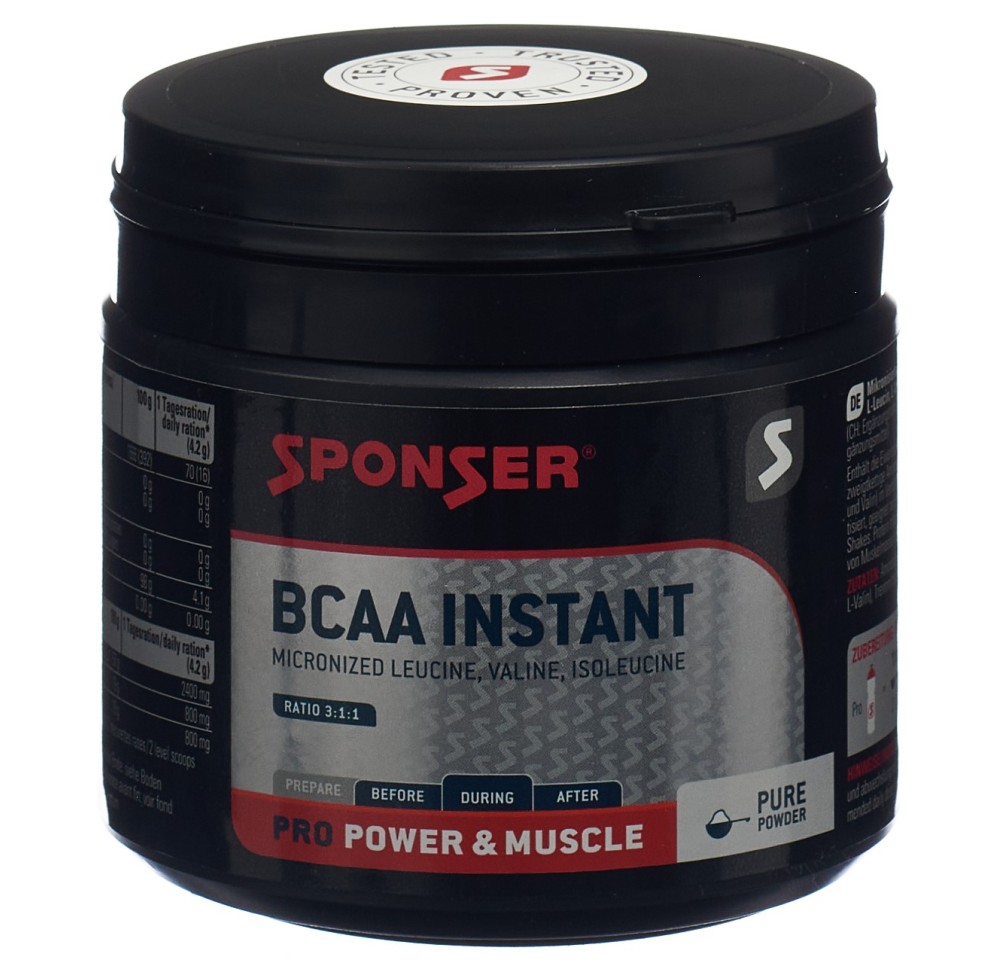SPONSER BCAA Instant Neutral bte 200 g SPONSER BCAA Instant Neutral bte 200 g