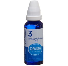 OMIDA SCHÜSSLER no3 ferr phos dil 12 D fl 30 ml