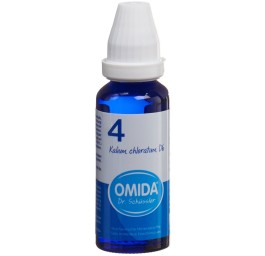 OMIDA SCHÜSSLER no4 kal chlor dil 6 D fl 30 ml