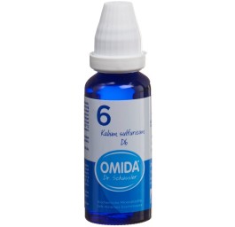 OMIDA SCHÜSSLER no6 kal sulf dil 6 D fl 30 ml