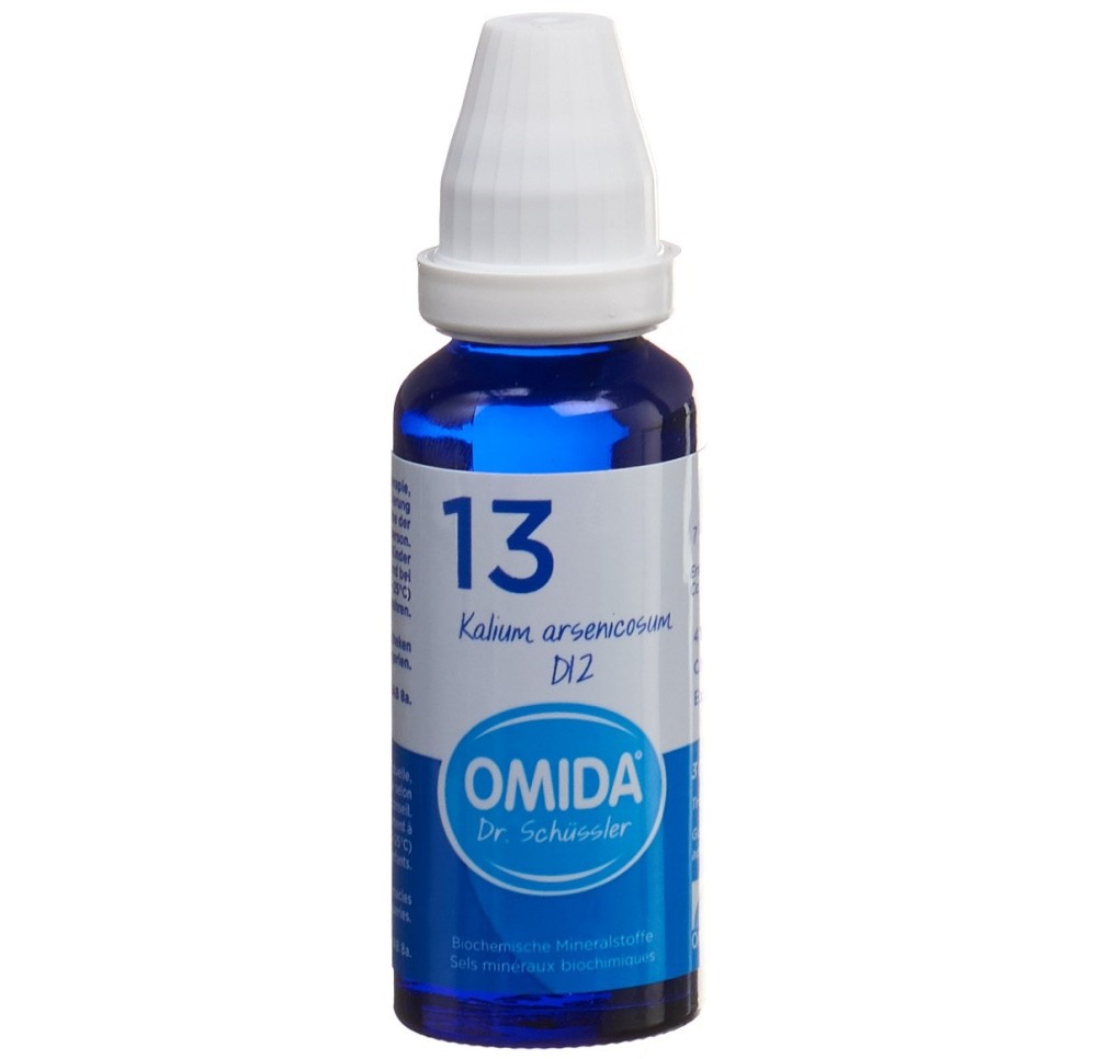 OMIDA SCHÜSSLER no13 kal arsen dil 12 D fl 30 ml