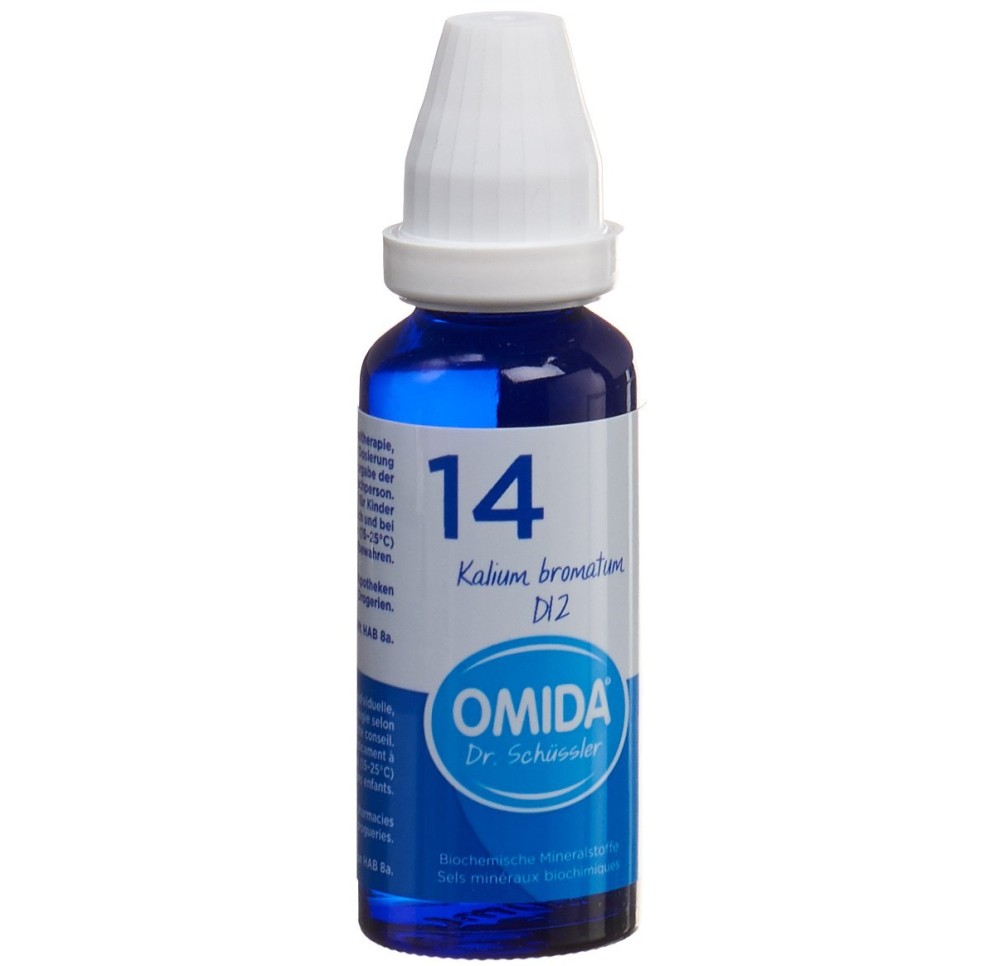 OMIDA SCHÜSSLER no14 kal brom dil 12 D fl 30 ml