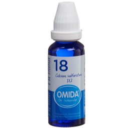 OMIDA SCHÜSSLER no18 calc sulf dil 12 D fl 30 ml