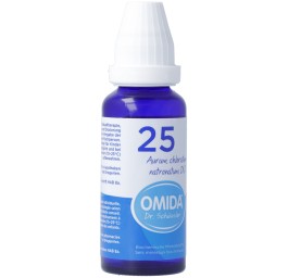 OMIDA SCHÜSSLER no25 Aur chlo nat dil 12 D 30 ml