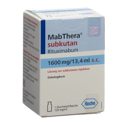 MABTHERA conc inj 1600 mg/13.4 ml s.c. flac