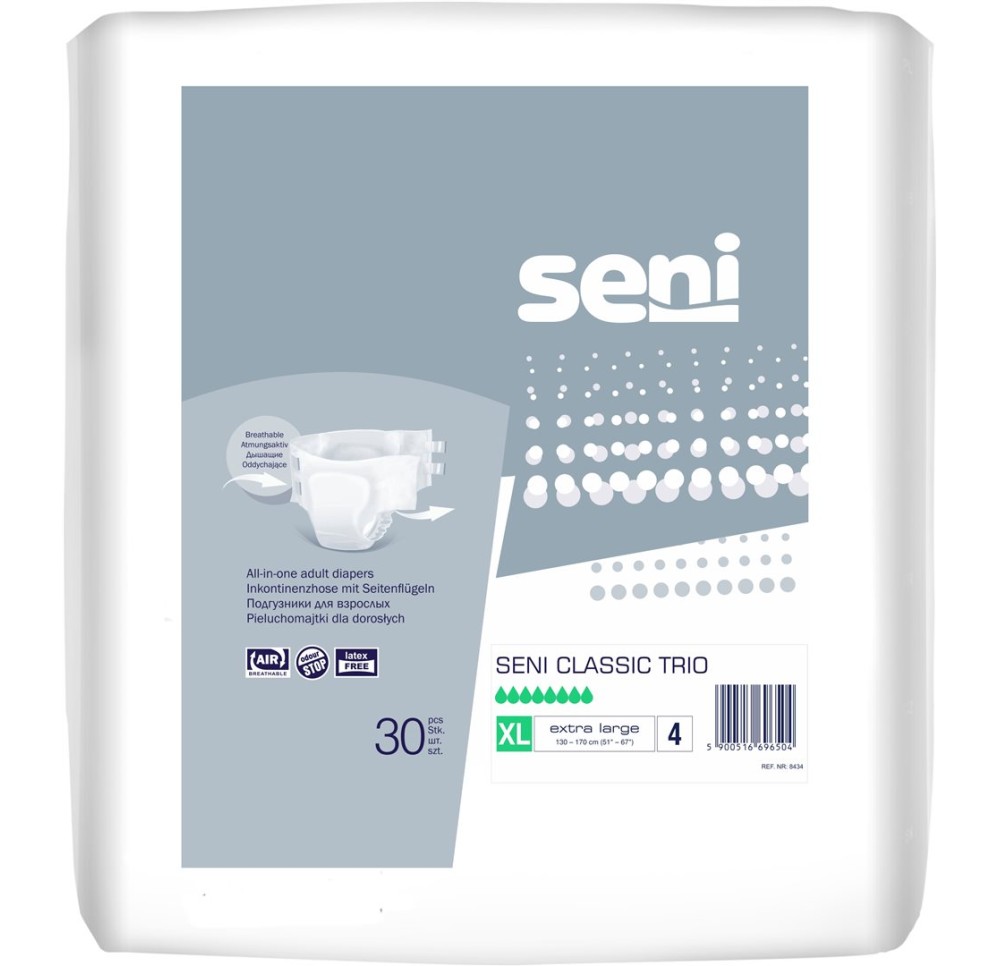 SENI Classic Trio changes complets XL 30 pce