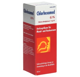 CHLORHEXAMED sol 0.1 % fl 200 ml