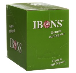 IBONS bonbon gingembre display citron s suc 10x75g