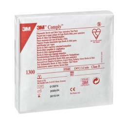 3M COMPLY Bowie-Dick paq test usag uni vap 20 pce