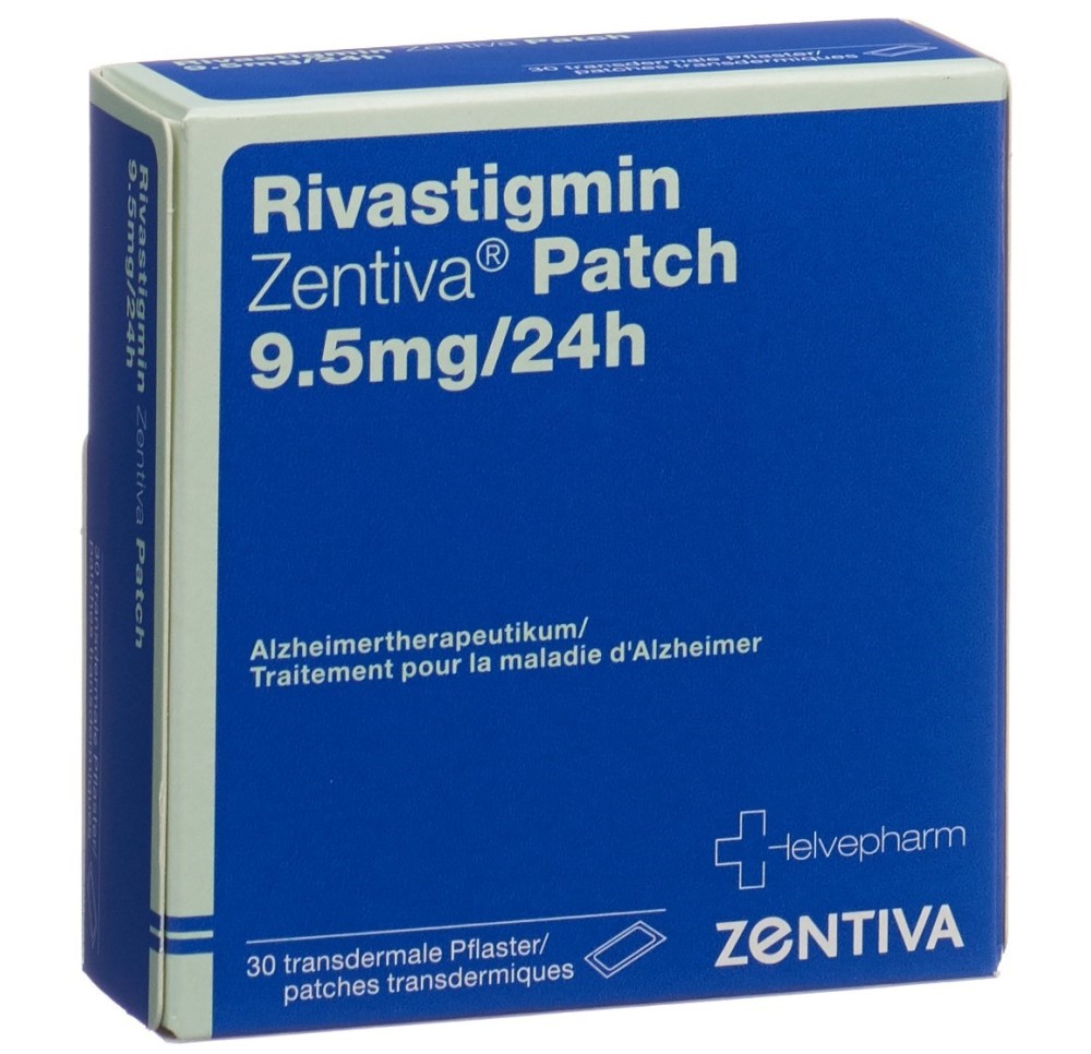 RIVASTIGMIN Zentiva Patch 9.5 mg/24h 30 pce RIVASTIGMIN Zentiva Patch 9.5 mg/24h 30 pce