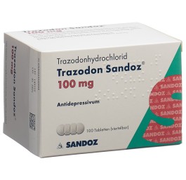TRAZODONE Sandoz cpr 100 mg 100 pce