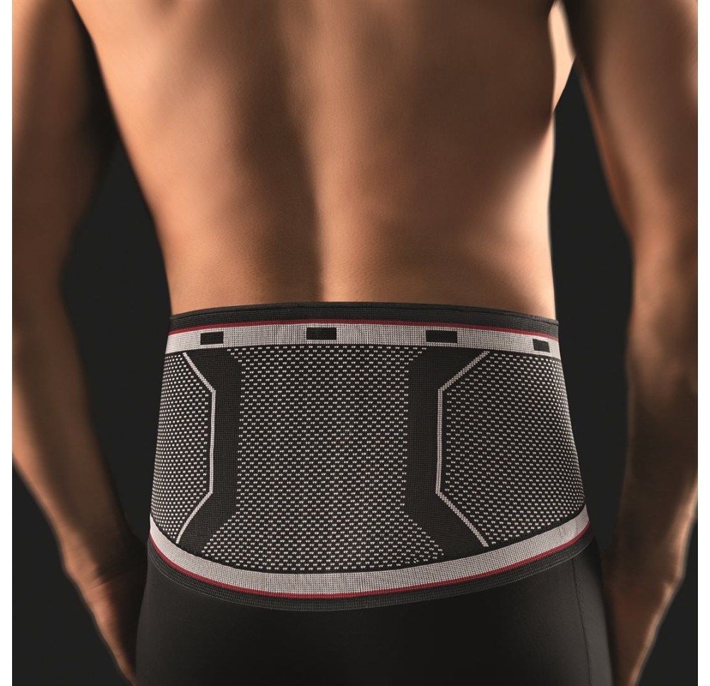 BORT select bandage de dos Gr3 avec pelote noir