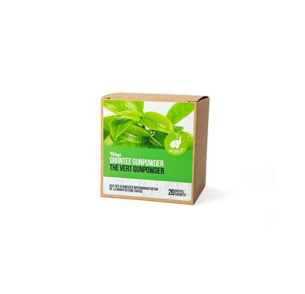 DIXA Thé vert BIO Gunpowder sach py M box 20 pce