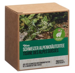 DIXA Tisane Alpes Suisse BIO sach py box 20 pce