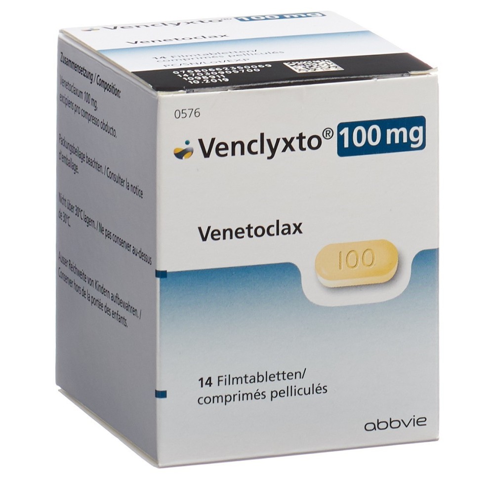 VENCLYXTO cpr pell 100 mg 14 pce VENCLYXTO cpr pell 100 mg 14 pce