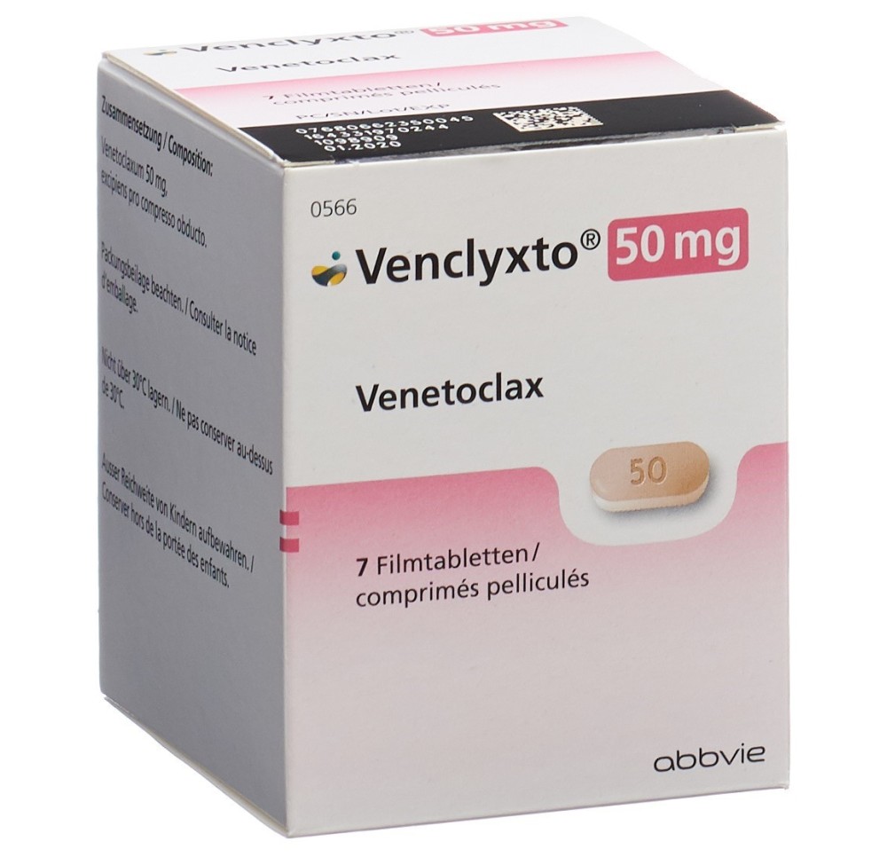 VENCLYXTO cpr pell 50 mg 7 pce