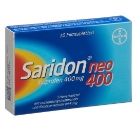SARIDON neo cpr pell 400 mg 10 pce