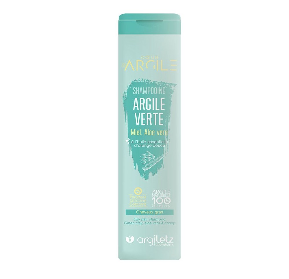 ARGILETZ shampooing cheveux gras bio fl 200 ml