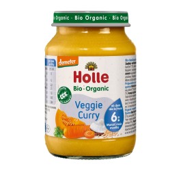 HOLLE Veggie Curry verre 190 g