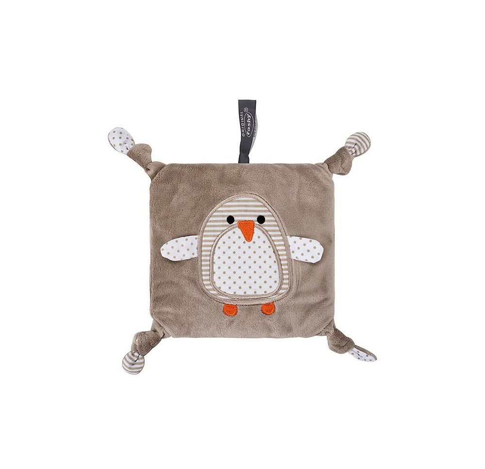 FASHY Coussin chauffant pingouin Pia grain colza