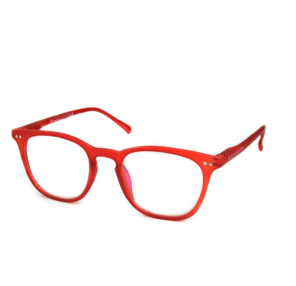 NICOLE DIEM lunettes lecture 1.00dpt Julia BB rou