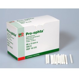 PRO-OPHTA bâtonnets blancs stériles 20 sach 20 pce