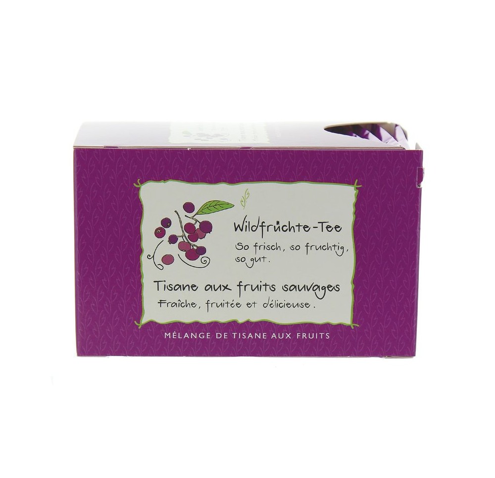 HERBORISTERIA tisane fruits sauvages sach 20 pce