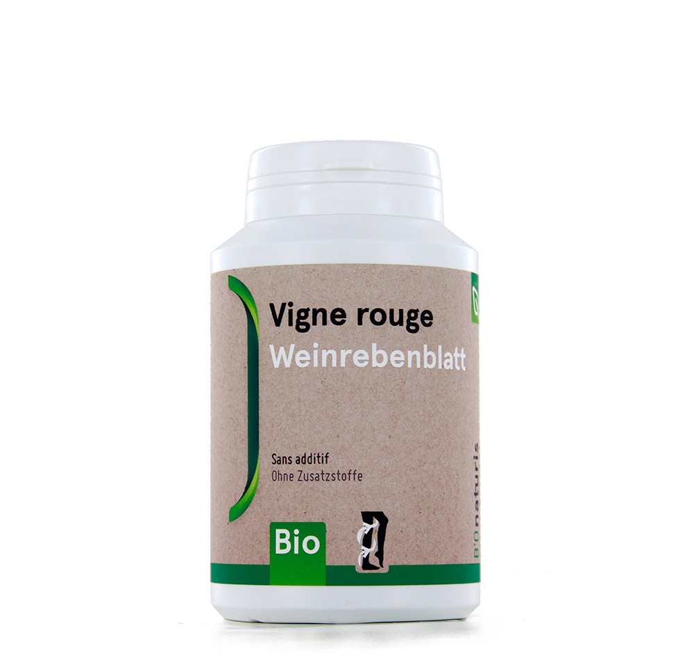 BIONATURIS vigne rouge caps 270 mg bio 180 pce