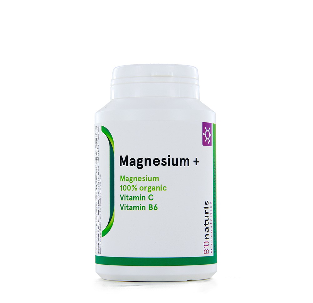 BIONATURIS magnesium 604mg caps +Vit C+B6 120 pce BIONATURIS magnesium 604mg caps +Vit C+B6 120 pce