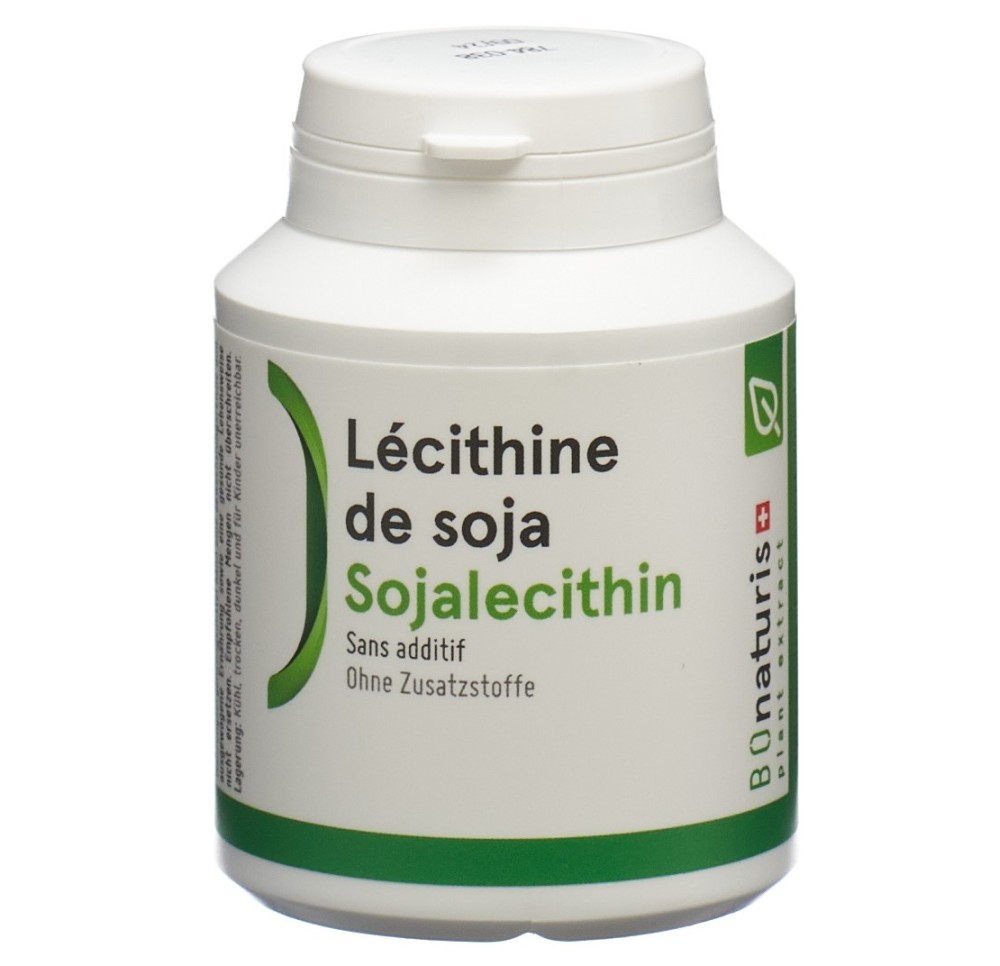 BIONATURIS lécithine de soja caps 500 mg 120 pce BIONATURIS lécithine de soja caps 500 mg 120 pce